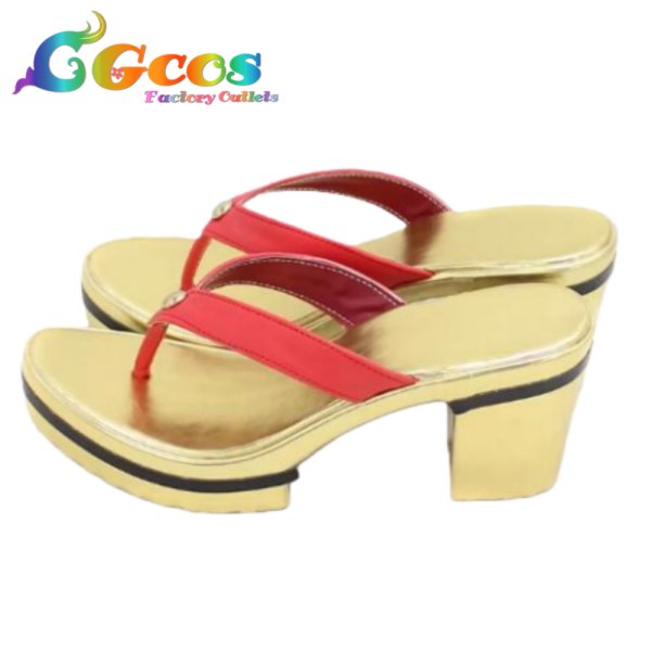 画像2: 原神　げんしん　コスプレ靴　雷電将軍　コスプレブーツ　コスプレ衣装 (2)