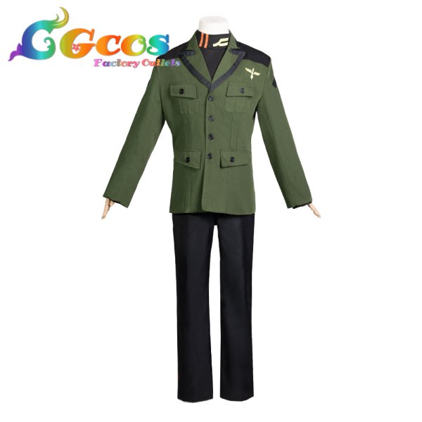 画像1: 機動戦士Gundam GQuuuuuuX　エグザベ・オリベ　コスプレ衣装 (1)