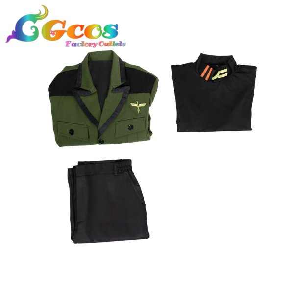 画像6: 機動戦士Gundam GQuuuuuuX　エグザベ・オリベ　コスプレ衣装 (6)