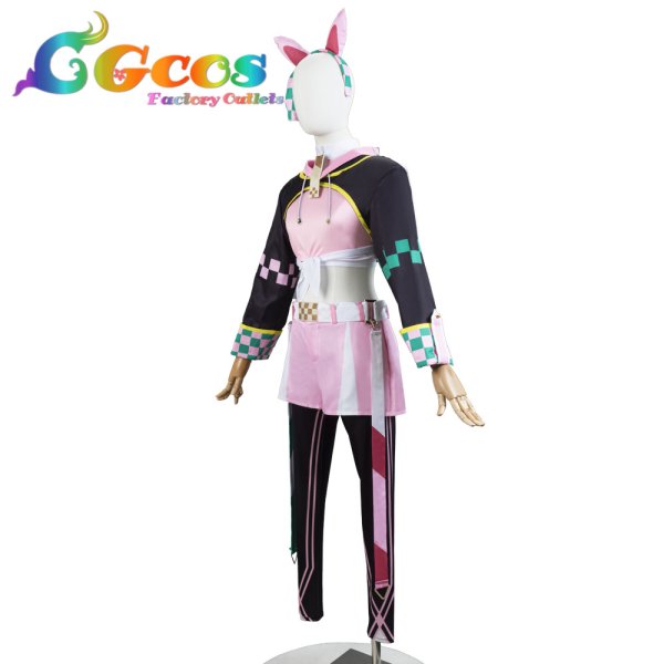 画像2: ウマ娘プリティーダービー　ダンツフレーム　勝負服　コスプレ衣装 (2)