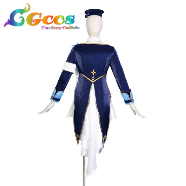 画像4: バーチャルYouTuber　VTuber　栞葉るり　7th Anniversary　OVERTURE　コスプレ衣装 (4)