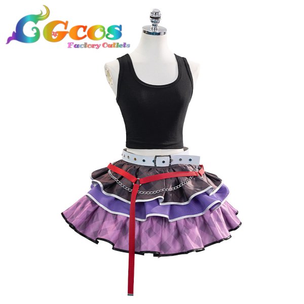 画像6: BanG Dream!（バンドリ！）　RAISE A SUILEN（RAS）　スキ・キライ　チュチュ　コスプレ衣装 (6)