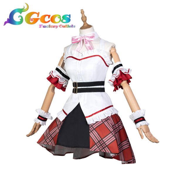 画像8: 学園アイドルマスター　学マス　花海咲季　藤田ことね　月村手毬　姫崎莉波　葛城リーリヤ　倉本千奈　有村麻央　紫雲清夏　秦谷美鈴　花海佑芽　十王星南　篠澤広　ローソンコラボ衣装　コスプレ衣装 (8)