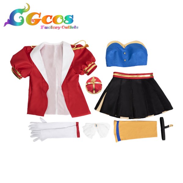 画像7: 虹ヶ咲学園スクールアイドル同好会　完結編第2章　歌唱衣装(えいがさき)　「約束になれ僕らの歌」　宮下愛　コスプレ衣装  (7)