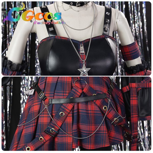 画像4: ガールズバンドクライ POP UP SHOP　井芹仁菜　コスプレ衣装 (4)