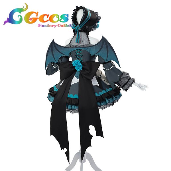 画像3: BanG Dream!（バンドリ！）　RAISE A SUILEN　RAS　ロック　闇に光を　朝日六花　コスプレ衣装 (3)