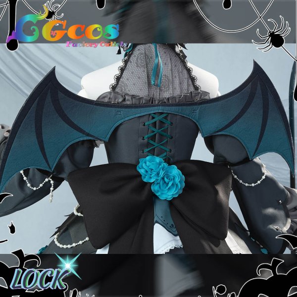 画像6: BanG Dream!（バンドリ！）　RAISE A SUILEN　RAS　ロック　闇に光を　朝日六花　コスプレ衣装 (6)