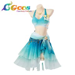 ウマ娘プリティーダービー　波間のエメラルド　サイレンススズカ　コスプレ衣装