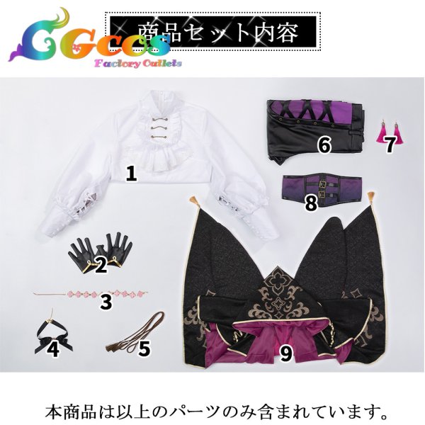 画像8: バーチャルYouTuber　Vtuber　イッテツ　Oriens　サンリオコラボ衣装　コスプレ衣装 (8)