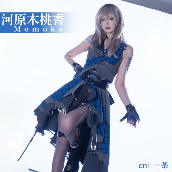 画像2: ガールズバンドクライ POP UP SHOP　河原木桃香　コスプレ衣装 (2)