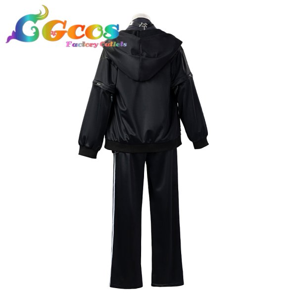 画像2: バーチャル YouTuber　にじさんじ  パンク風　小柳ロウ　新衣装　コスプレ衣装 (2)