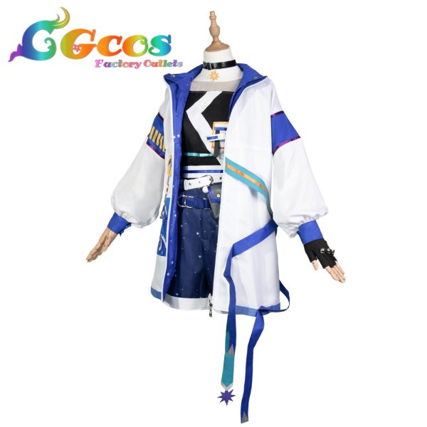 画像2: あんさんぶるスターズ　弾ける星しずく　冴霧笑主　フィーチャースカウト　コスプレ衣装 (2)