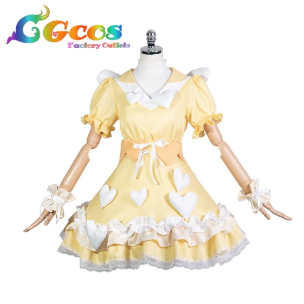 画像1: 学園アイドルマスター　学マス　自己肯定感爆上げ↑↑　しゅきしゅきソング　藤田ことね　コスプレ衣装 (1)