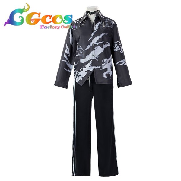 画像4: バーチャル YouTuber　にじさんじ  パンク風　小柳ロウ　新衣装　コスプレ衣装 (4)