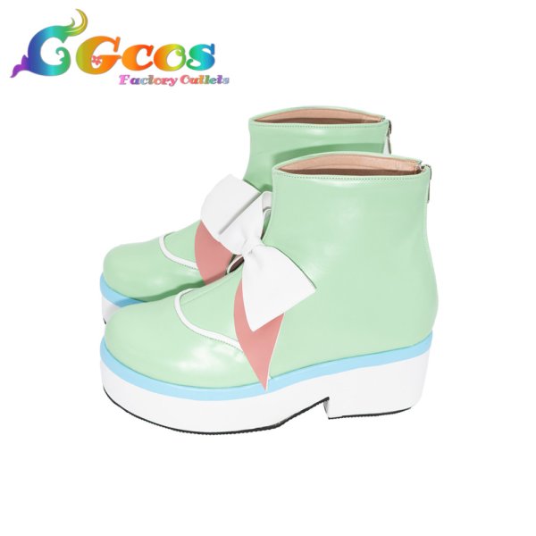 画像3: シャイニーカラーズ　シャニソン　I'm a Cutie Finder　ユニット衣装　黛冬優子　コスプレ靴/ブーツ　コスプレ衣装 (3)