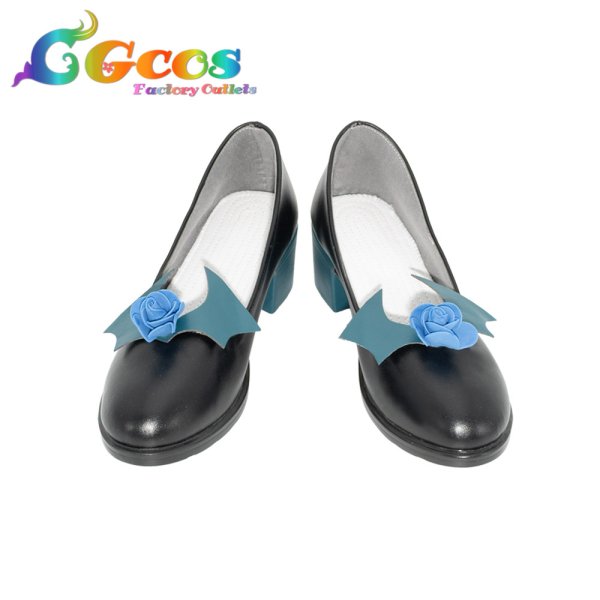 画像1: BanG　Dream!（バンドリ！）　RAISE A SUILEN　RAS　ロック　闇に光を　朝日六花　コスプレ靴/ブーツ　コスプレ衣装 (1)