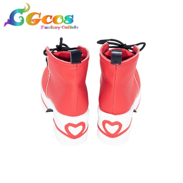 画像4: バーチャルYouTuber　VTuber　宝鐘マリン　きゅるるん大作戦　コスプレ靴/ブーツ　コスプレ衣装 (4)