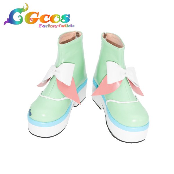 画像1: シャイニーカラーズ　シャニソン　I'm a Cutie Finder　ユニット衣装　黛冬優子　コスプレ靴/ブーツ　コスプレ衣装 (1)