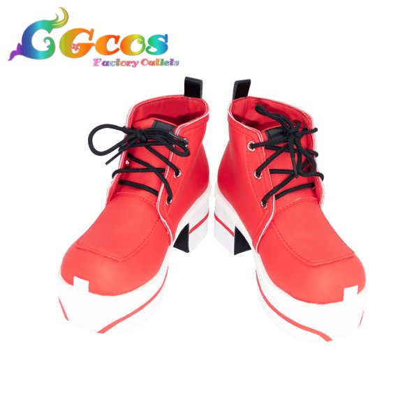 画像1: バーチャルYouTuber　VTuber　宝鐘マリン　きゅるるん大作戦　コスプレ靴/ブーツ　コスプレ衣装 (1)