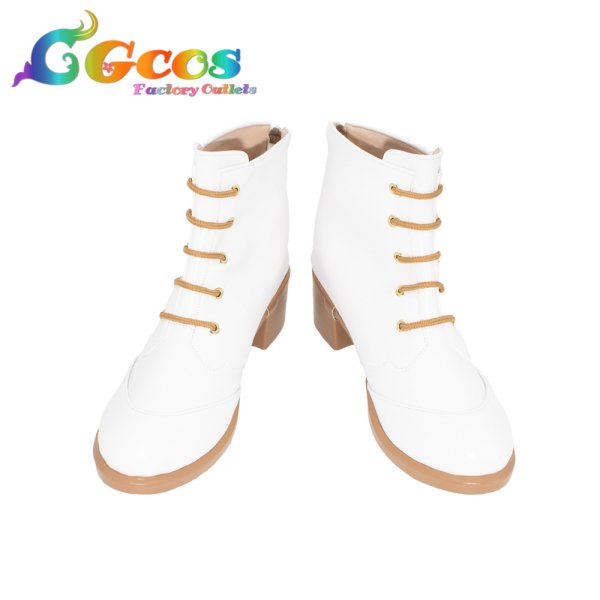 画像1: 学園アイドルマスター　学マス　まねきねこコラボ衣装　倉本千奈　コスプレ靴/ブーツ　コスプレ衣装 (1)