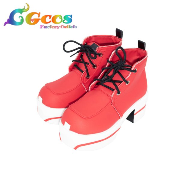 画像2: バーチャルYouTuber　VTuber　宝鐘マリン　きゅるるん大作戦　コスプレ靴/ブーツ　コスプレ衣装 (2)