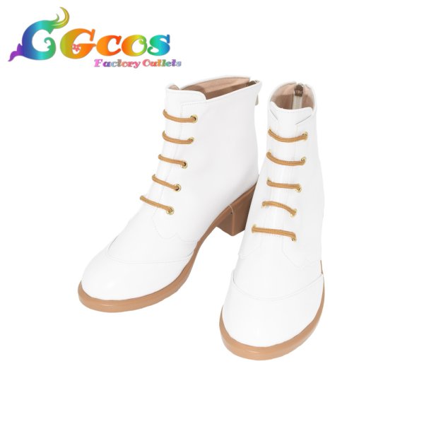 画像2: 学園アイドルマスター　学マス　まねきねこコラボ衣装　倉本千奈　コスプレ靴/ブーツ　コスプレ衣装 (2)