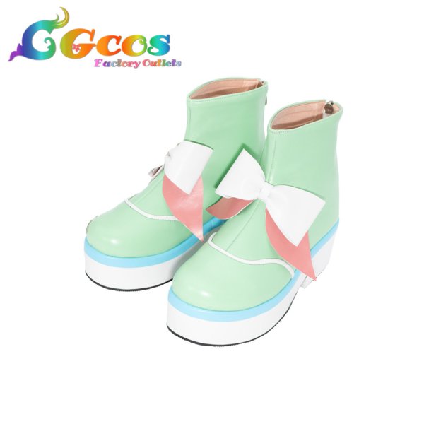 画像2: シャイニーカラーズ　シャニソン　I'm a Cutie Finder　ユニット衣装　黛冬優子　コスプレ靴/ブーツ　コスプレ衣装 (2)