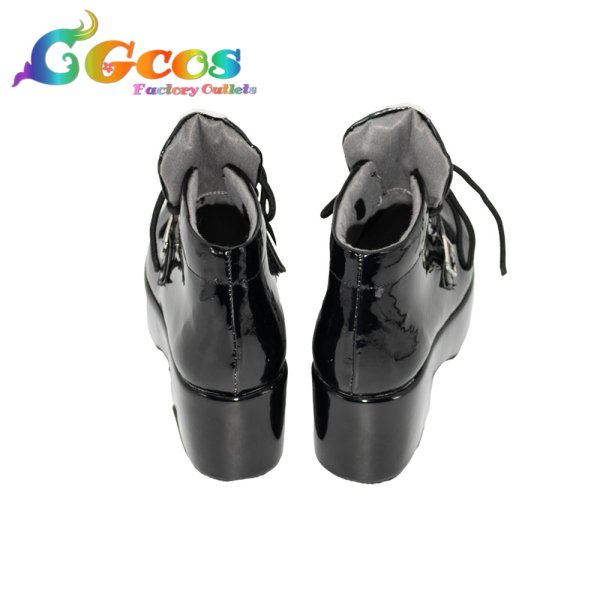 画像4: バーチャルYouTuber　Vtuber　Cafe Cutemare かふぇきゅ〜とめあ 　アンジュ・カトリーナ　コスプレ靴/ブーツ　コスプレ衣装 (4)