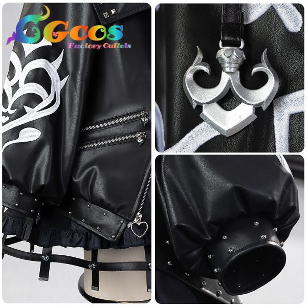 画像6: バーチャルYouTuber　Vtuber　遠藤　Reimu　地雷系衣装　コスプレ衣装 (6)