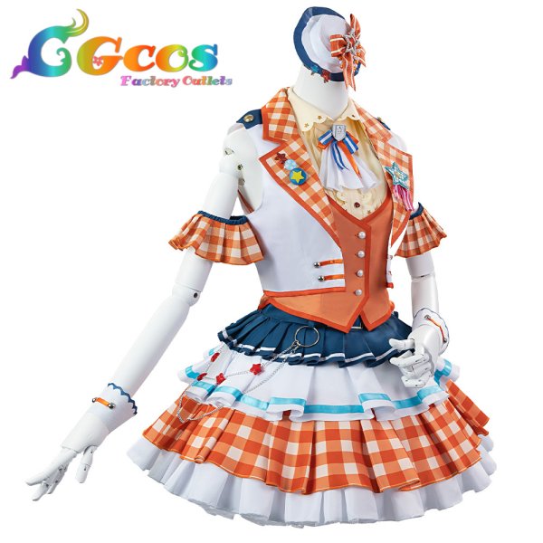 画像4: BanG Dream!（バンドリ！）　poppin'party　シーズン3衣装　戸山香澄　コスプレ衣装 (4)