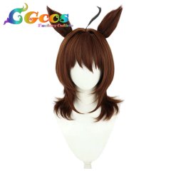 ウマ娘プリティーダービー　ウィッグ　アグネスタキオン　コスプレ衣装