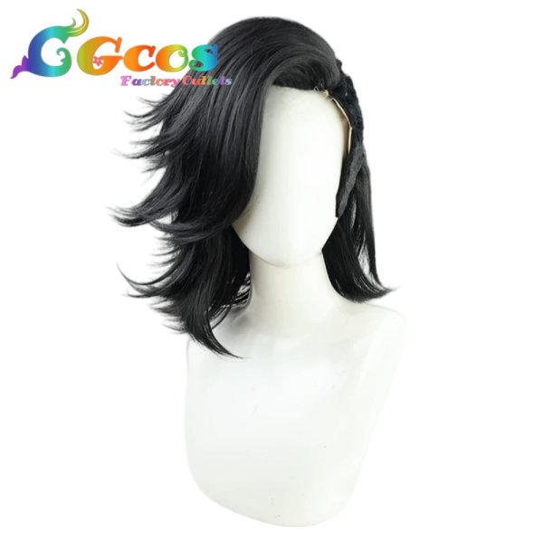 画像1: 東京卍リベンジャーズ　ウィッグ　九井一　コスプレ衣装 (1)