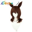 画像2: ウマ娘プリティーダービー　ウィッグ　アグネスタキオン　コスプレ衣装 (2)