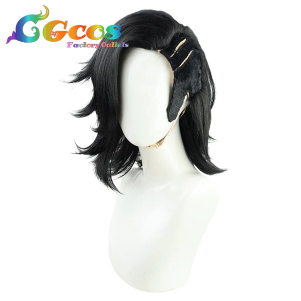 画像2: 東京卍リベンジャーズ　ウィッグ　九井一　コスプレ衣装 (2)