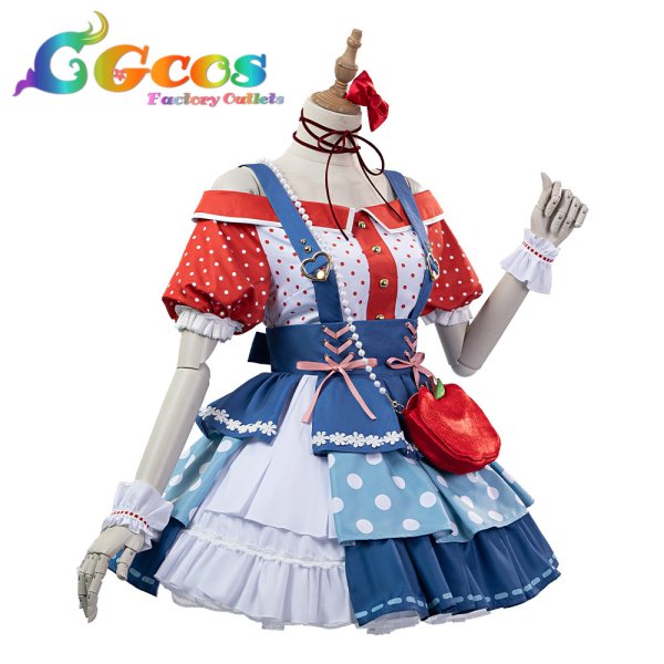 画像4: BanG Dream!（バンドリ！）　Poppin'Party　さあ、扉を開いて！　戸山香澄　コスプレ衣装 (4)