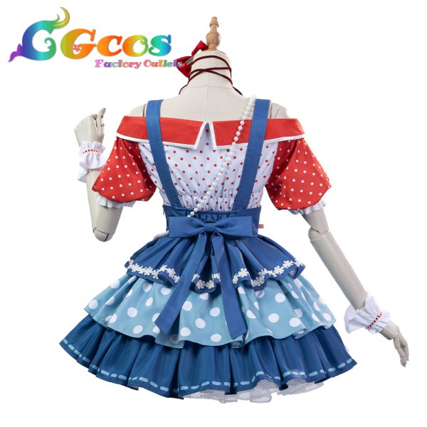 画像2: BanG Dream!（バンドリ！）　Poppin'Party　さあ、扉を開いて！　戸山香澄　コスプレ衣装 (2)