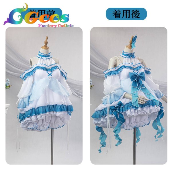 画像2: BanG Dream!（バンドリ！）　It's MyGO!!!!!　バースデー衣装　高松燈　パニエ　コスプレ道具　コスプレ衣装 (2)