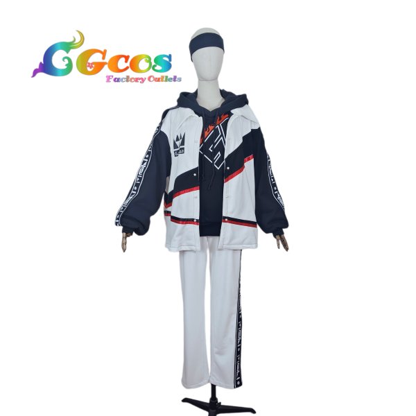 画像1: 新作予約　バーチャル YouTuber　セラフ・ダズルガーデン　スポーティー風　新衣装　コスプレ衣装（製作決定）　事前予約で25%オフ (1)