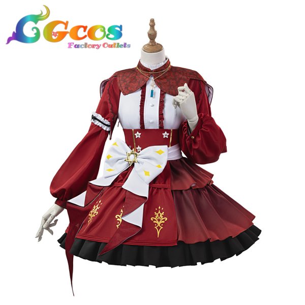 画像1: ウマ娘プリティーダービー　ウマ娘　レッドディザイア　勝負服　コスプレ衣装 (1)