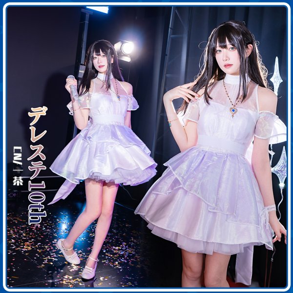 画像1: アイマスシリーズ　シンデレラ　デレステ10th　Everafter　コスプレ衣装 (1)