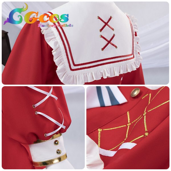 画像5: BanG Dream!（バンドリ！）　ハロー、ハッピーワールド！　エンジョイ☆プレイ　弦巻こころ　コスプレ衣装 (5)