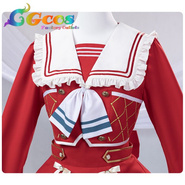 画像4: BanG Dream!（バンドリ！）　ハロー、ハッピーワールド！　エンジョイ☆プレイ　弦巻こころ　コスプレ衣装 (4)