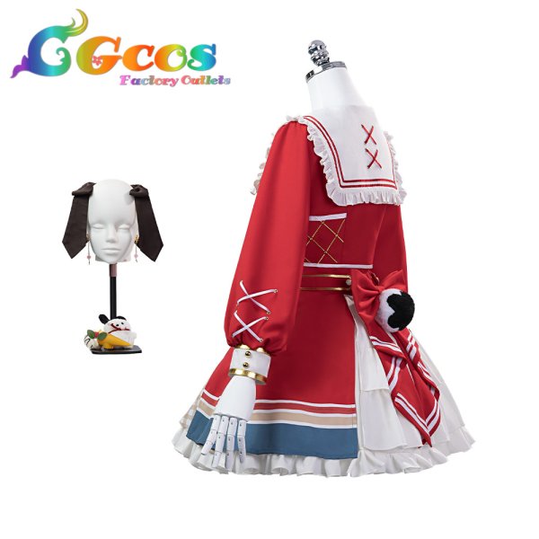 画像2: BanG Dream!（バンドリ！）　ハロー、ハッピーワールド！　エンジョイ☆プレイ　弦巻こころ　コスプレ衣装 (2)