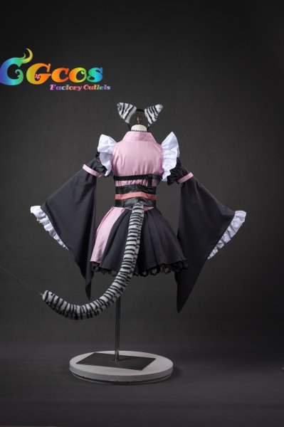 画像3: 新作予約　超かぐや姫!　駒沢乃依　耳と尻尾付き　コスプレ衣装（製作決定）　事前予約で25%オフ (3)