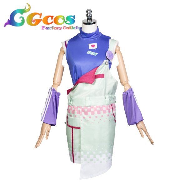 画像5: 学園アイドルマスター　学マス　ミラクルナナウ(゜∀゜)！　花海咲季　藤田ことね　 月村手毬　姫崎莉波　葛城リーリヤ　倉本千奈　紫雲清夏　秦谷美鈴　花海佑芽　十王星南　コスプレ衣装 (5)