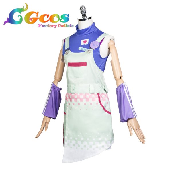 画像2: 学園アイドルマスター　学マス　ミラクルナナウ(゜∀゜)！　花海咲季　藤田ことね　 月村手毬　姫崎莉波　葛城リーリヤ　倉本千奈　紫雲清夏　秦谷美鈴　花海佑芽　十王星南　コスプレ衣装 (2)