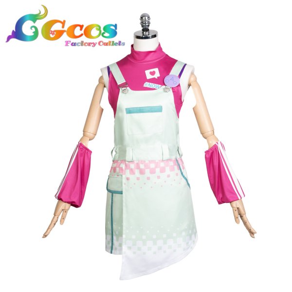 画像15: 学園アイドルマスター　学マス　ミラクルナナウ(゜∀゜)！　花海咲季　藤田ことね　 月村手毬　姫崎莉波　葛城リーリヤ　倉本千奈　紫雲清夏　秦谷美鈴　花海佑芽　十王星南　コスプレ衣装 (15)