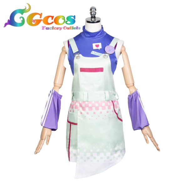 画像1: 学園アイドルマスター　学マス　ミラクルナナウ(゜∀゜)！　花海咲季　藤田ことね　 月村手毬　姫崎莉波　葛城リーリヤ　倉本千奈　紫雲清夏　秦谷美鈴　花海佑芽　十王星南　コスプレ衣装 (1)