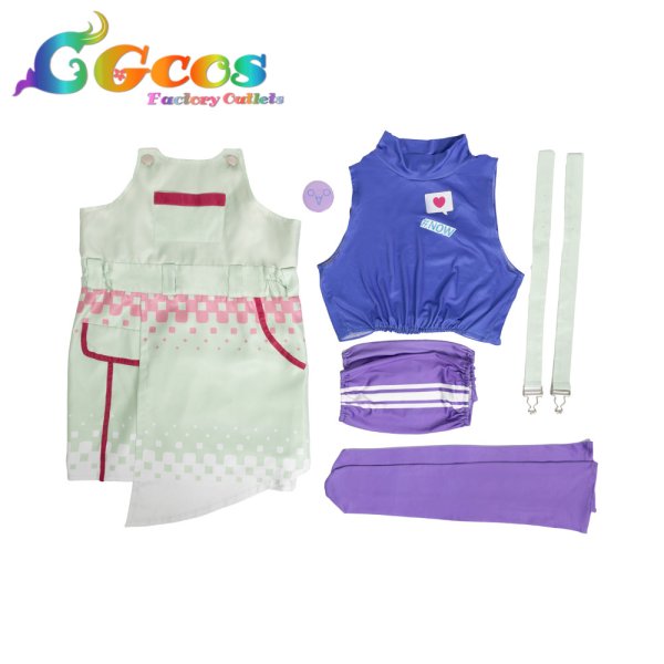 画像7: 学園アイドルマスター　学マス　ミラクルナナウ(゜∀゜)！　花海咲季　藤田ことね　 月村手毬　姫崎莉波　葛城リーリヤ　倉本千奈　紫雲清夏　秦谷美鈴　花海佑芽　十王星南　コスプレ衣装 (7)