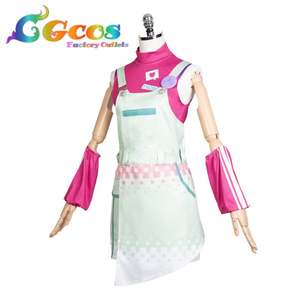 画像16: 学園アイドルマスター　学マス　ミラクルナナウ(゜∀゜)！　花海咲季　藤田ことね　 月村手毬　姫崎莉波　葛城リーリヤ　倉本千奈　紫雲清夏　秦谷美鈴　花海佑芽　十王星南　コスプレ衣装 (16)